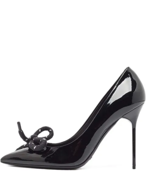 Burberry Pre-Owned 110mm patent pumps
