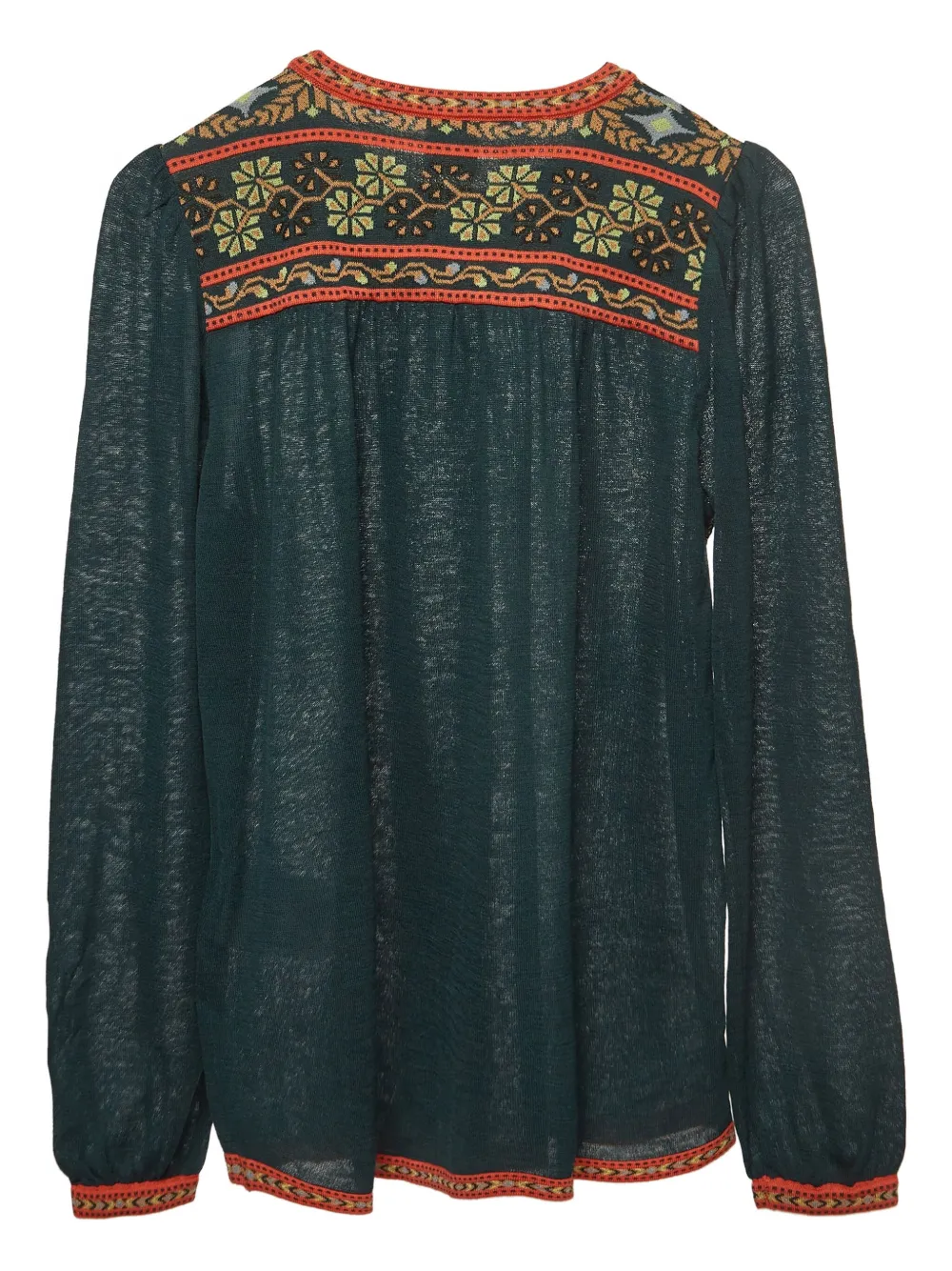 Missoni Pre-Owned embroidered long-sleeve top | Image 2
