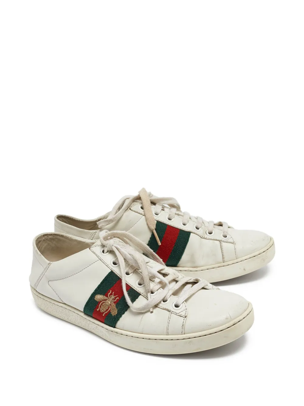 Gucci Pre-Owned embroidered low-top sneakers | Image 2