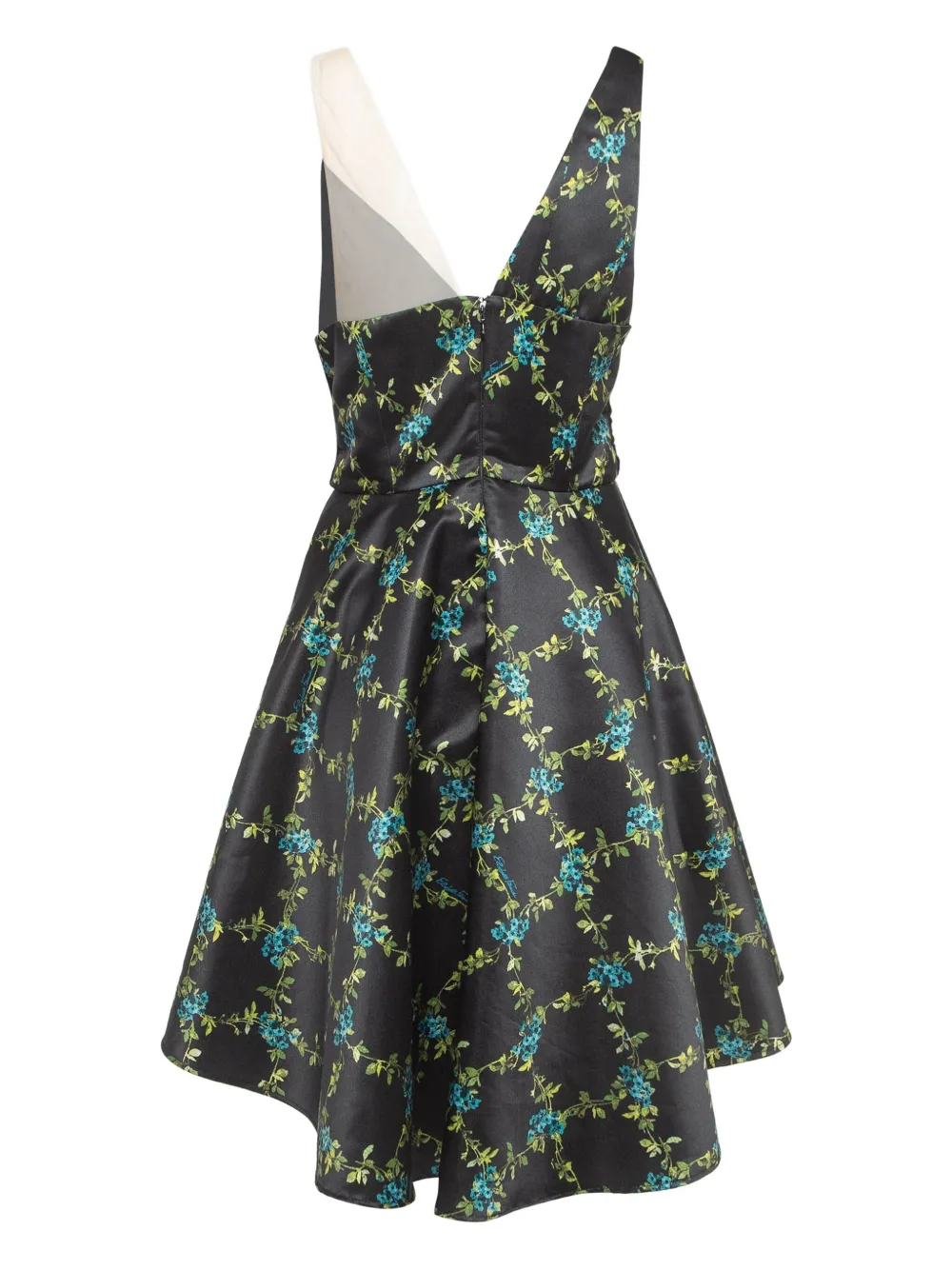 Elisabetta Franchi Wickelkleid mit Blumen-Print | Abendkleider | Image 2