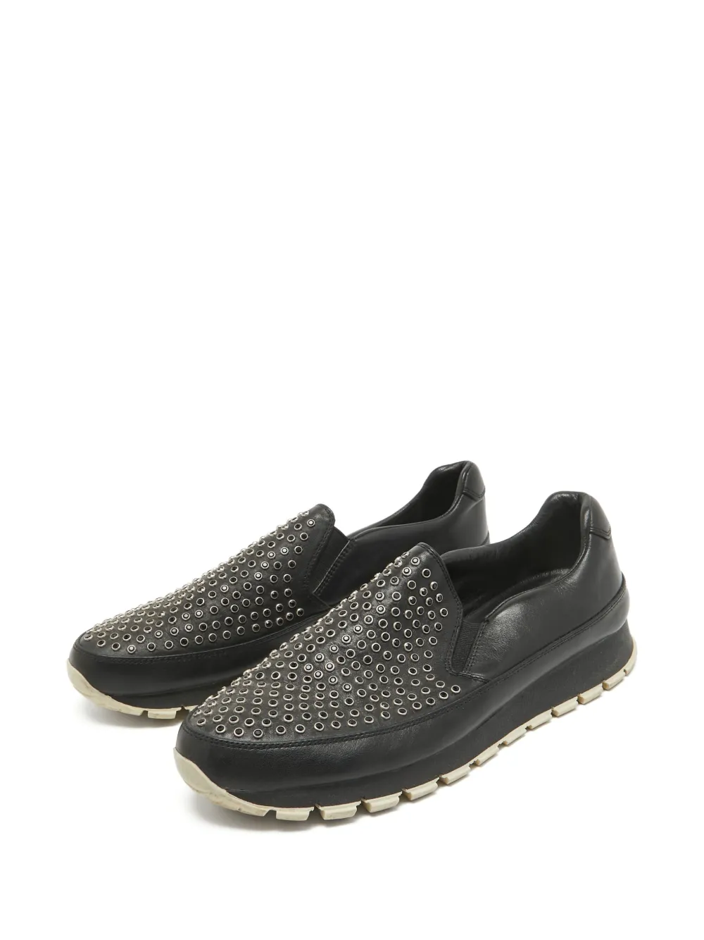 Prada Pre-Owned studded loafers | Image 2