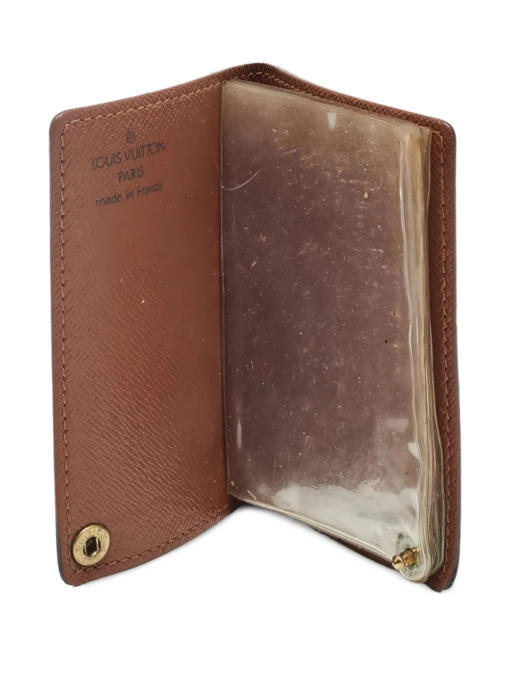 Louis Vuitton Pre-Owned tarjetero de lona con monograma | Image 2