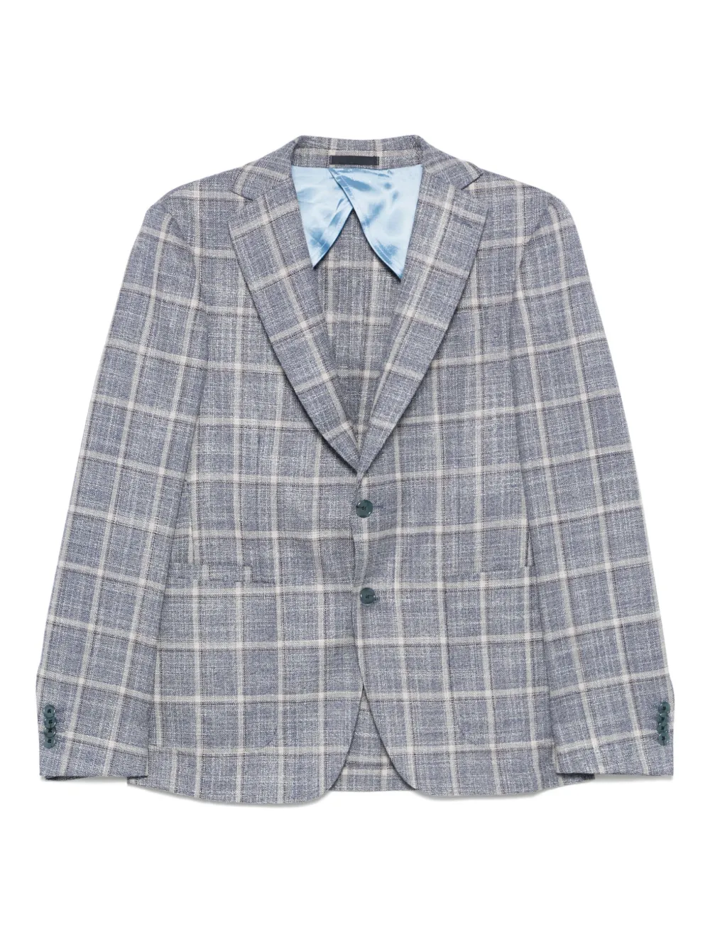 Scabal blazer en laine mélangée | bleu | Image 1