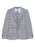 Scabal wool-blend blazer - Blue