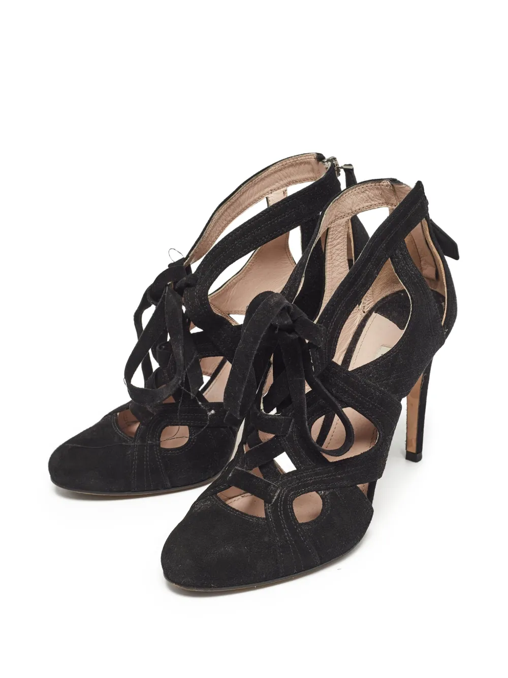 Miu Miu Pre-Owned 100mm cut-out pumps | Image 2