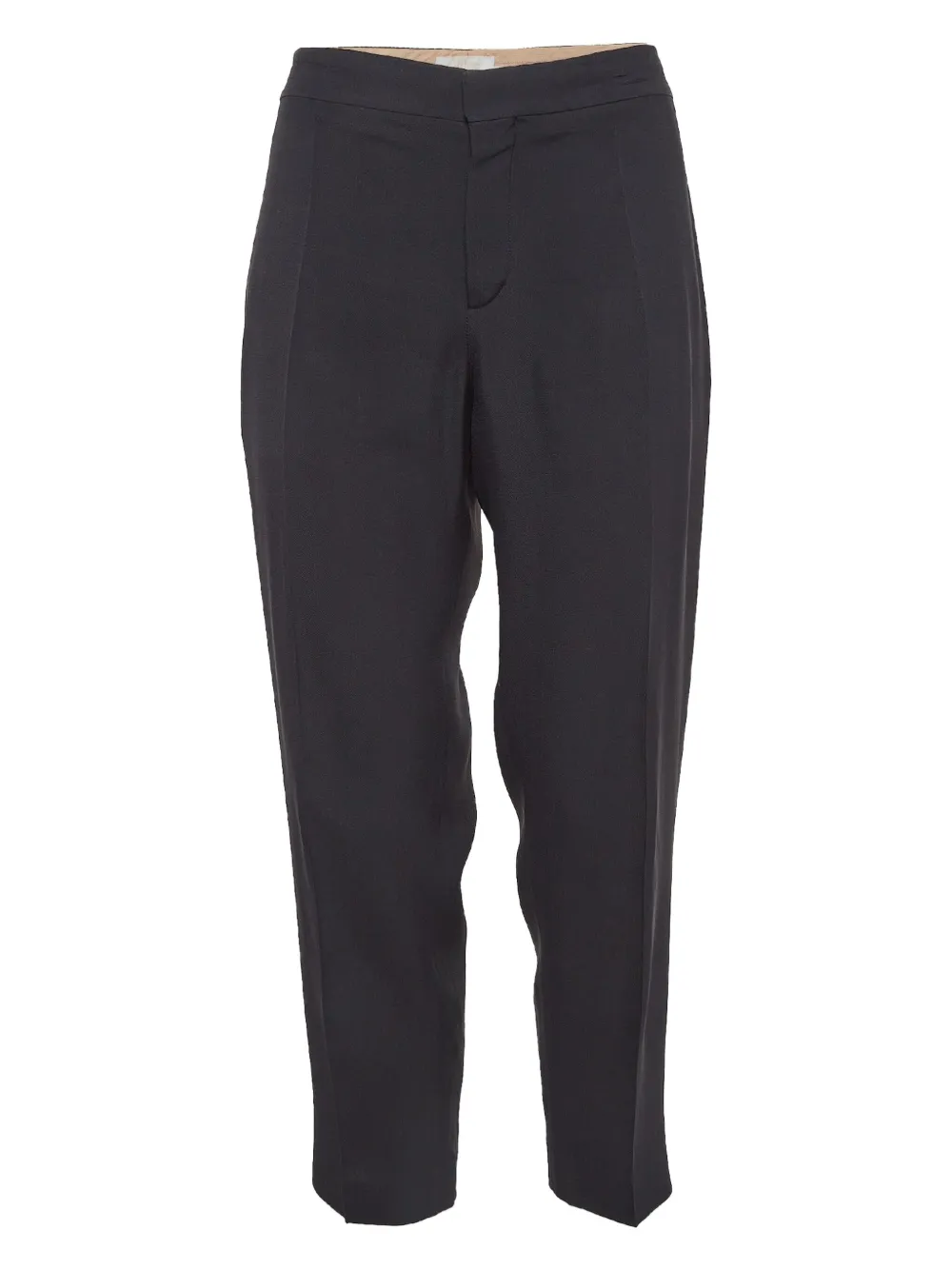 Chloé Pre-Owned silk-blend trousers | Black | Image 1