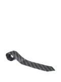 Ermenegildo Zegna Vintage zigzag-pattern tie - Grey