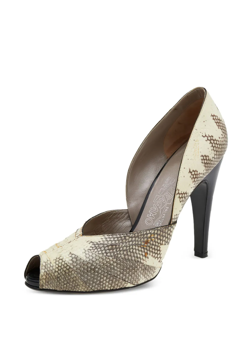 Ferragamo Pre-Owned 120mm leather pumps | Image 2