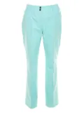 Escada Pre-Owned pressed-crease trousers - Green