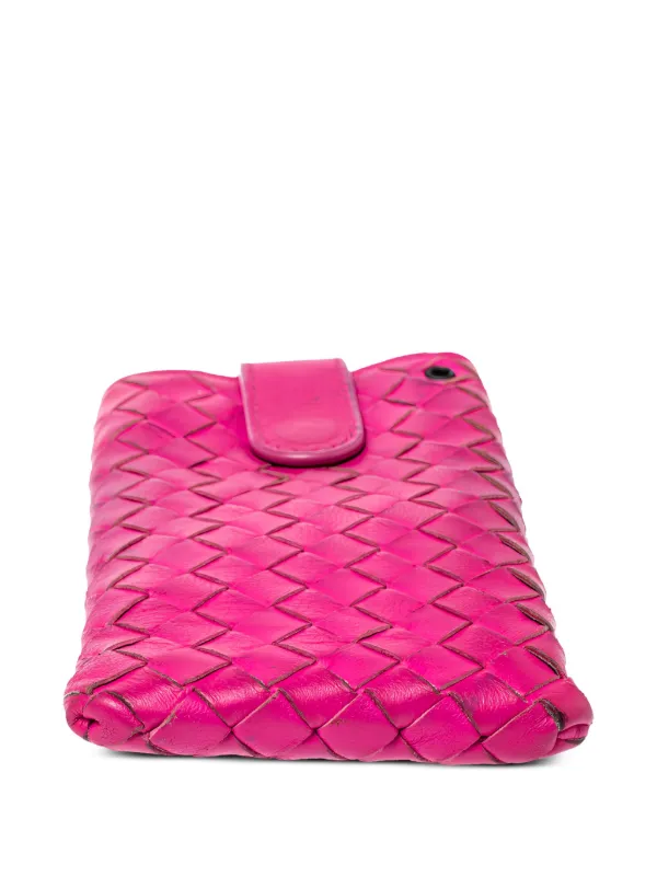 Bottega Veneta Pre-Owned Intrecciato iPhone 5 Case | Pink