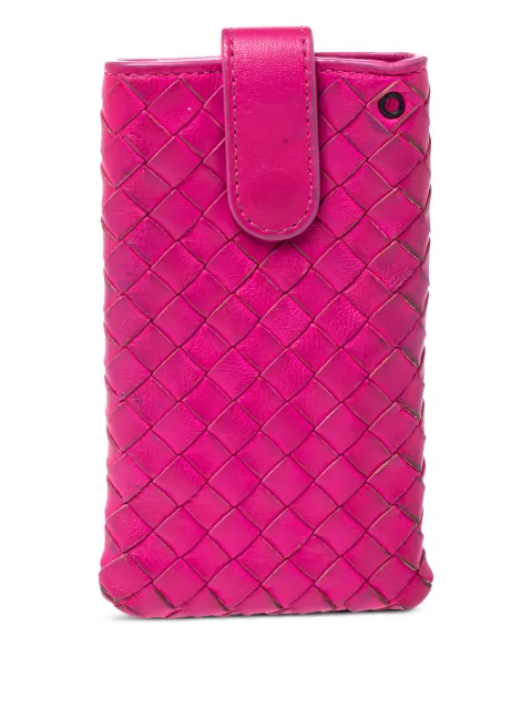 Bottega Veneta Pre-Owned funda para Iphone 5 en  Intrecciato