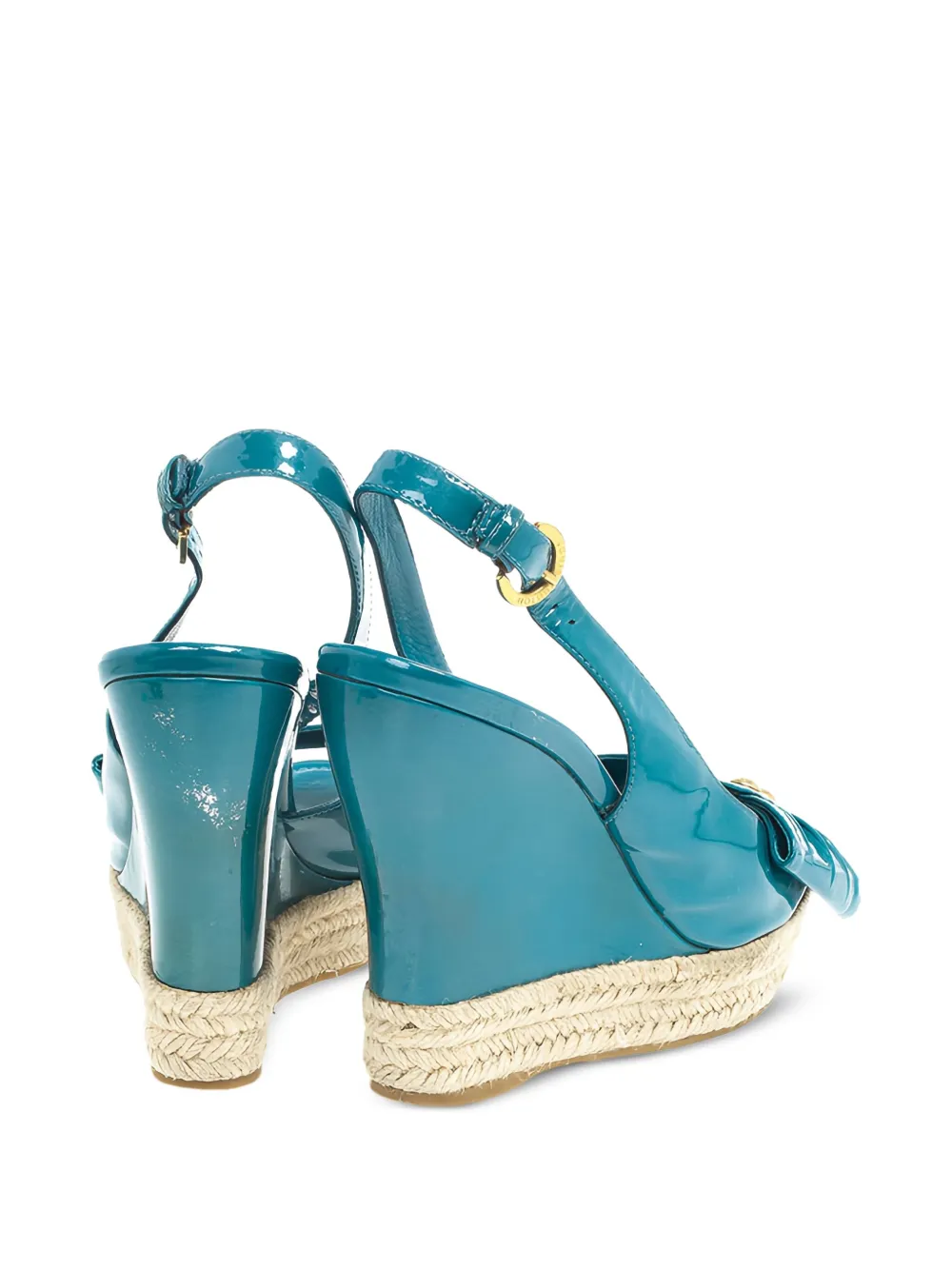 Louis Vuitton Pre-Owned Leren sandalen - Blauw