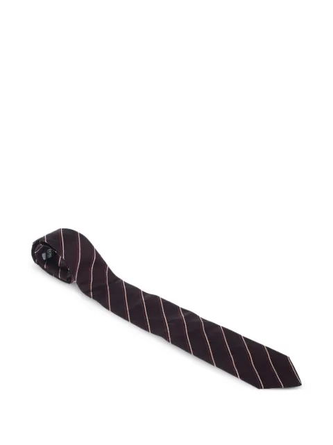 BOSS striped silk tie