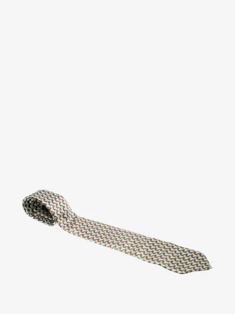 Lanvin Pre-Owned corbata de seda