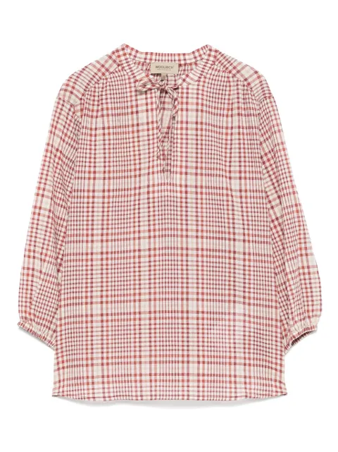 Woolrich checkered blouse
