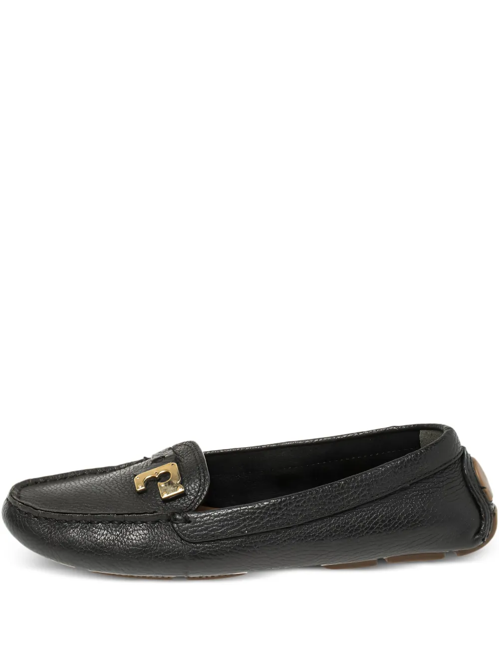 Tory Burch プレオウンド レザーローファー - ブラック Tory Burch プレオウンド レザーローファー - ブラック