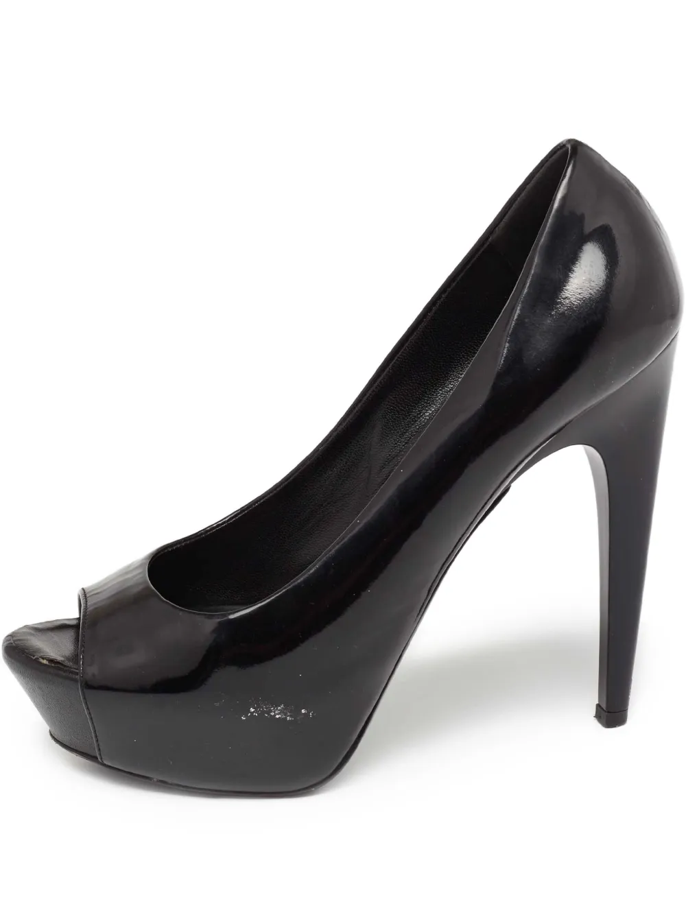 Giuseppe Zanotti pre-owned 120mm peep-toe platform pumps | Black | Image 1