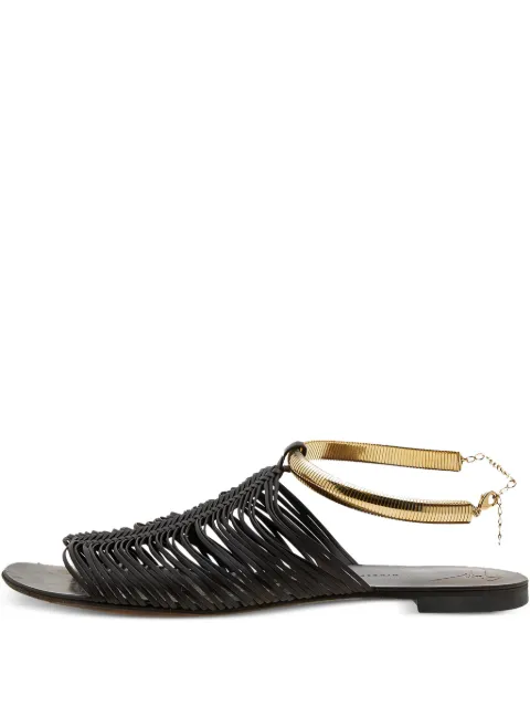 Giuseppe Zanotti pre-owned strappy flat sandals