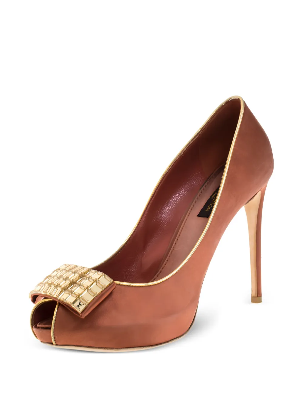 Louis Vuitton Pre-Owned Leren pumps - Bruin