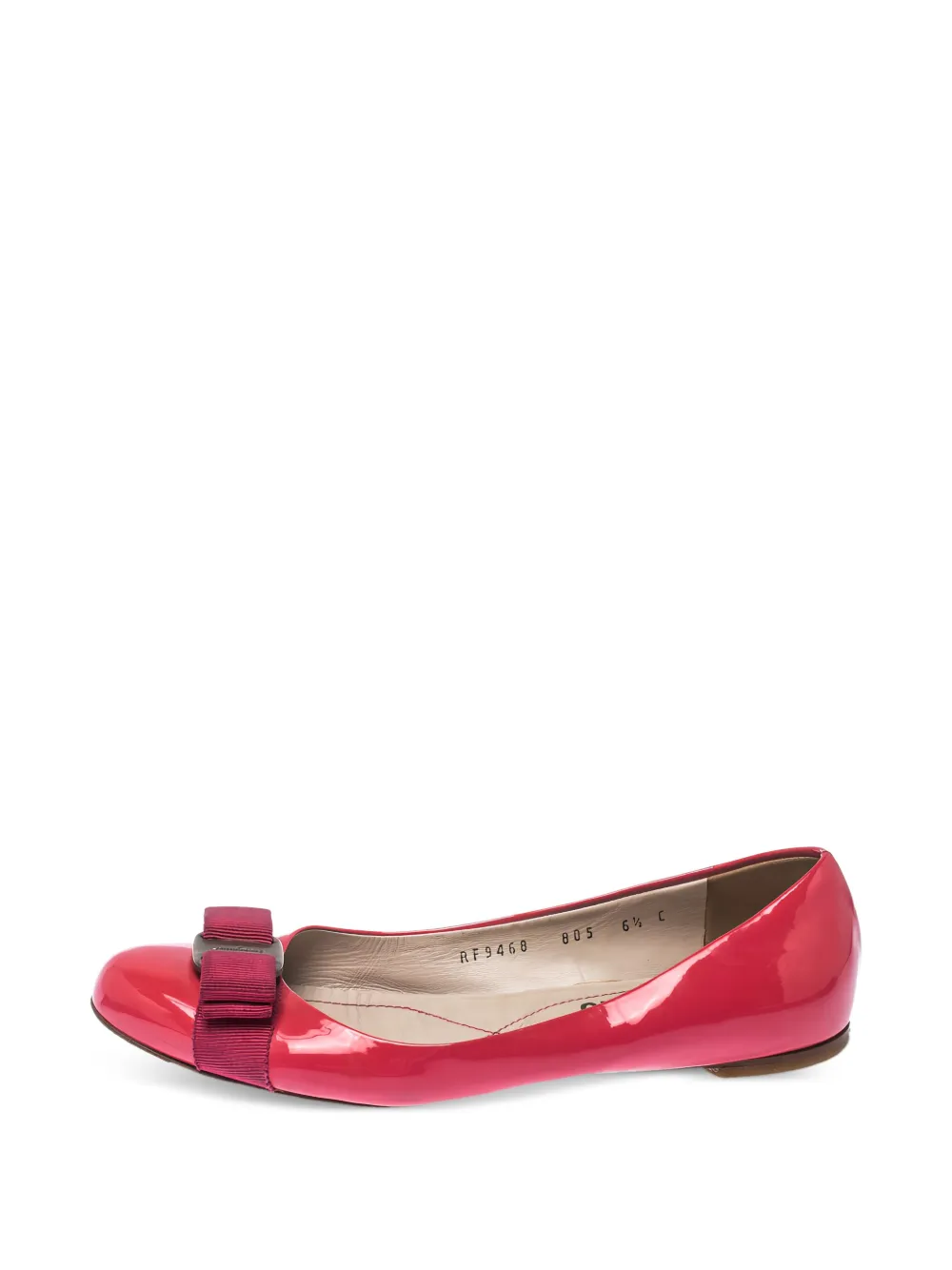 leather flat pumps
