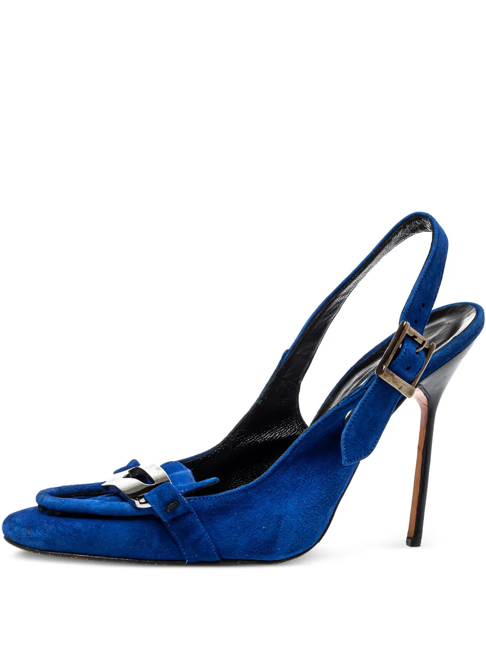 Pre-owned Manolo Blahnik  120mm Slingback Pumps