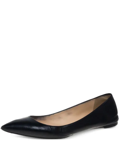 Christian Louboutin Pre-Owned flats con puntera redonda