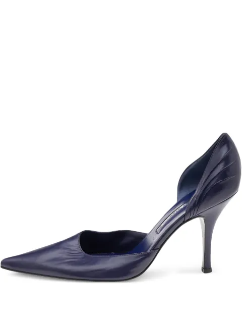 Sergio Rossi pre-owned 95mm pointed-toe pumps