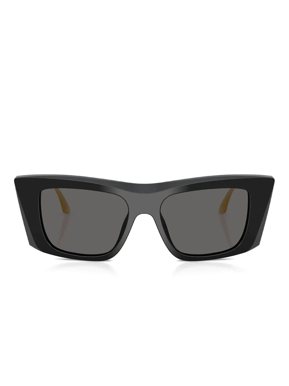 Dolce & Gabbana Eyewear Occhiali da sole squadrati con logo - Nero