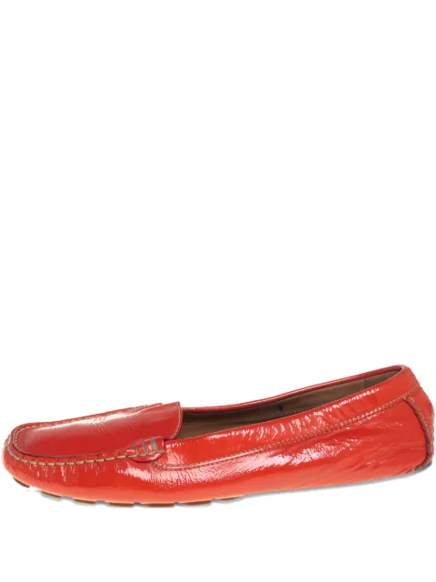 Ferragamo Pre-Owned 2024 leather loafers