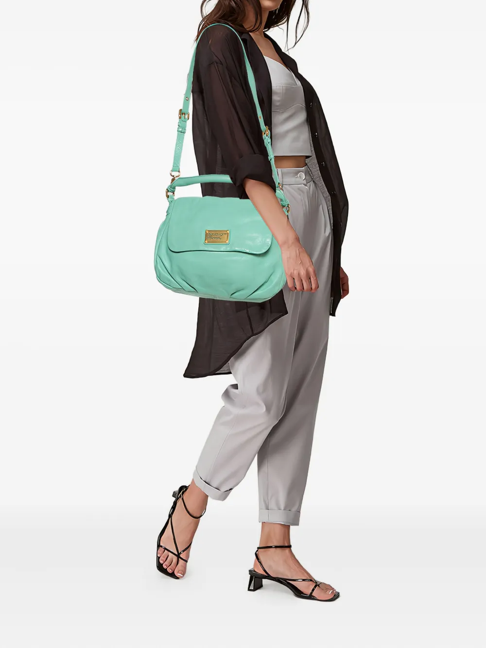 Marc Jacobs Vintage pre-owned Q Lil Ukita rolled handle leather tote bag | Image 2