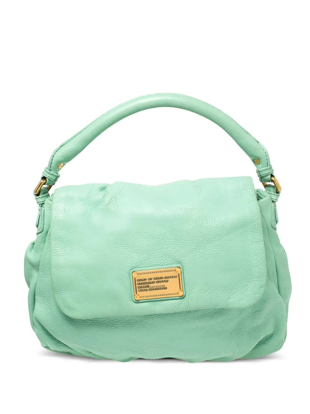 Marc Jacobs Vintage pre-owned Q Lil Ukita rolled handle leather tote bag | Green | Image 1
