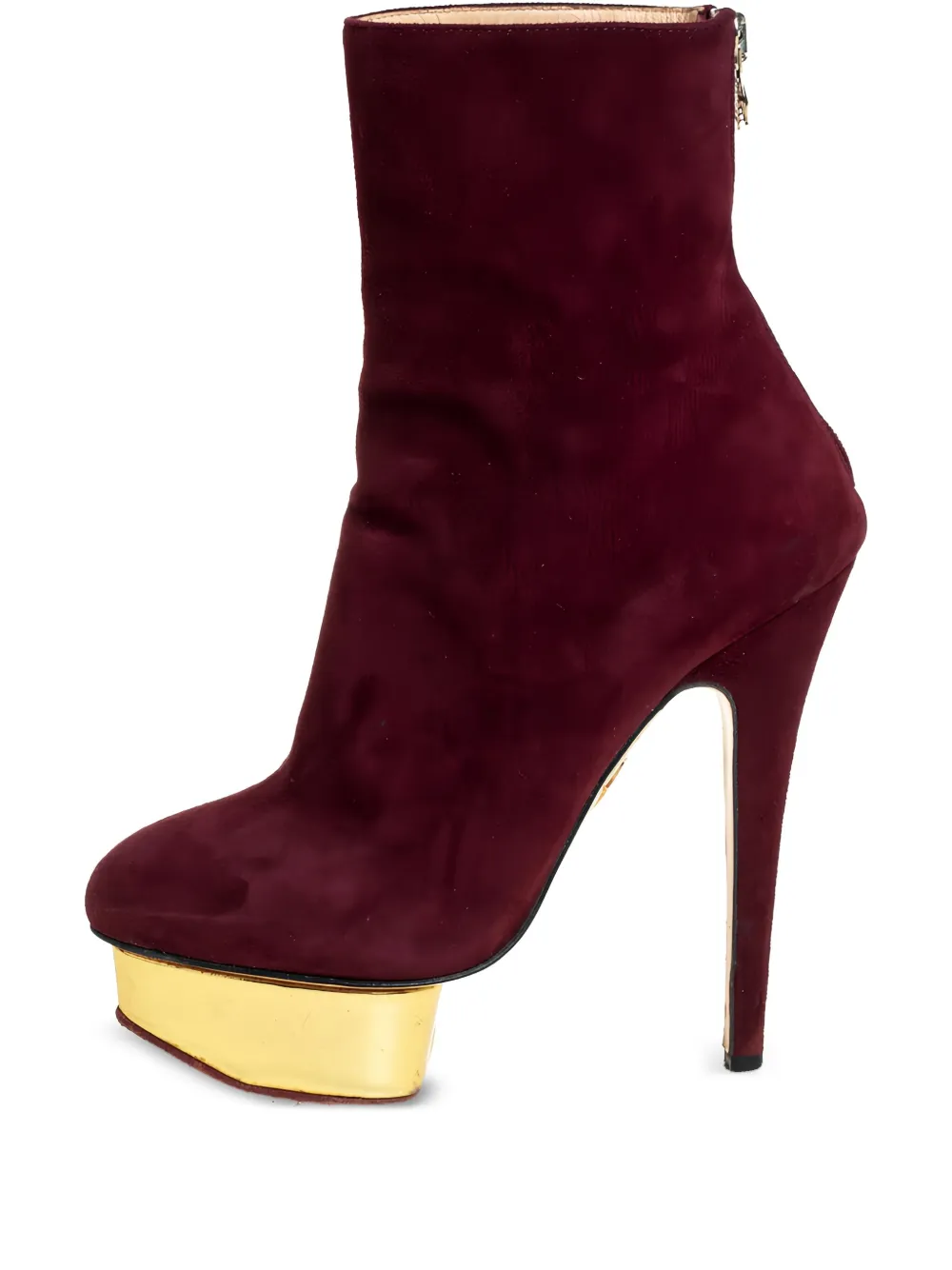 Charlotte Olympia botines con tacón de 140mm | rojo | Image 1