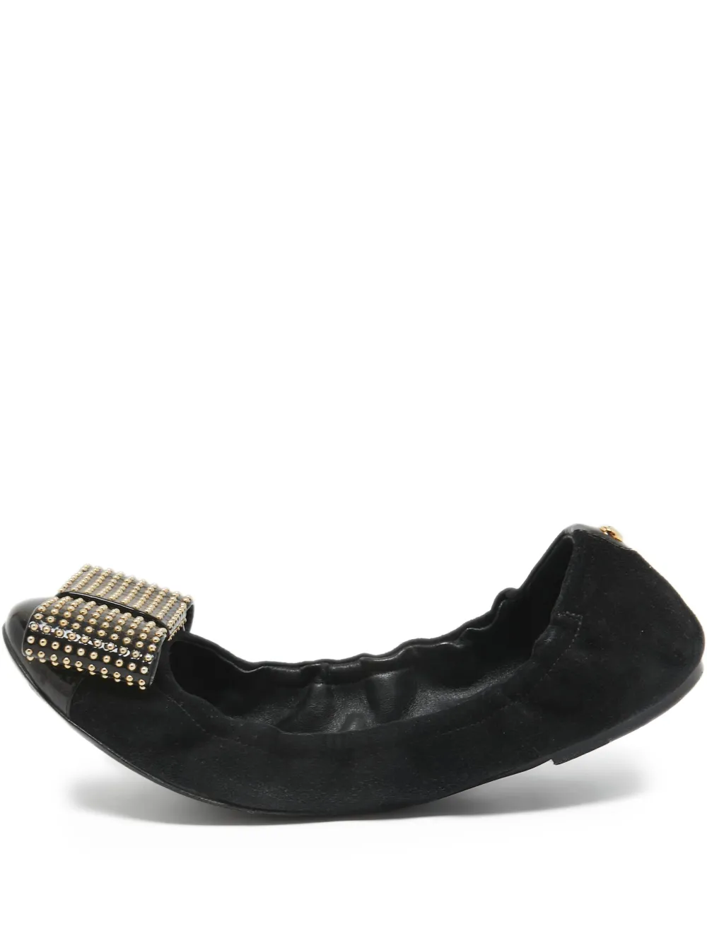 leather ballet flats