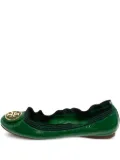 Tory Burch leather ballet flats - Green