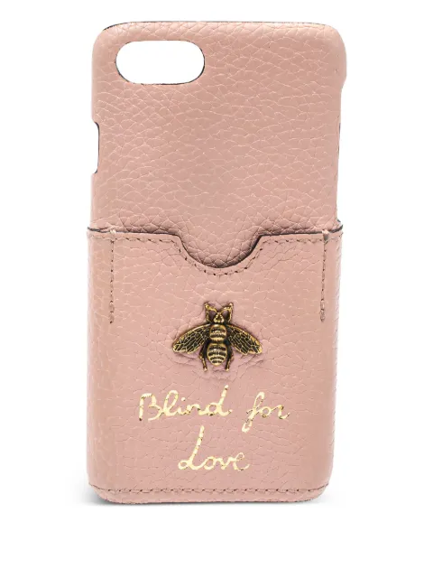 Gucci Pre-Owned funda para iPhone 7 con motivo de abeja