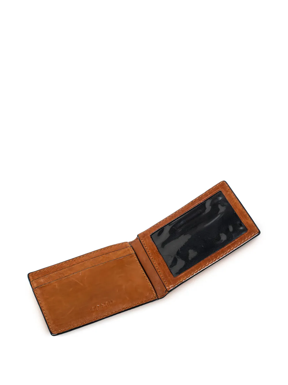 Pre-owned Coach Vintage Leather Wallet