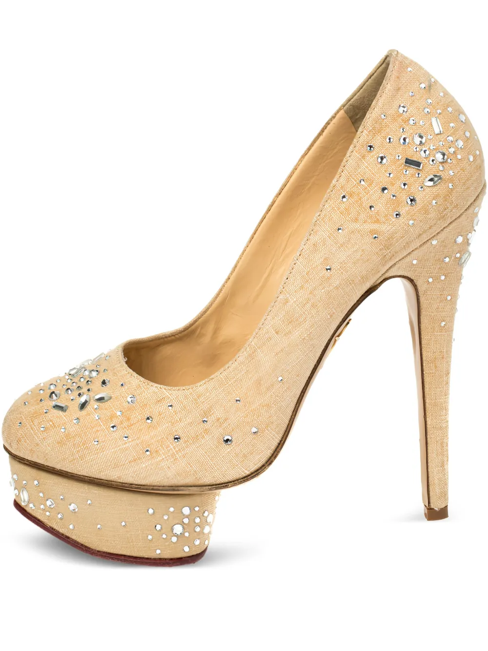 Pre-owned Charlotte Olympia  140mm Dolly Pumps
