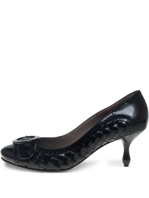Bottega Veneta Pre-Owned zapatillas Intrecciato con tacón de 60mm