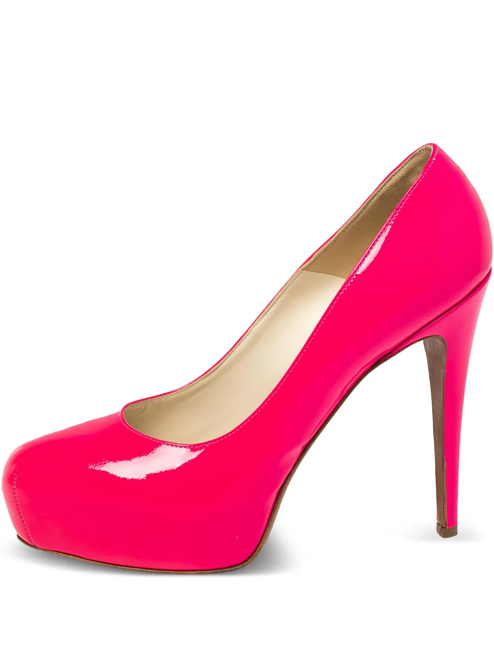 Brian Atwood pre-owned 120mm Maniac platform stiletto heel | Pink | Image 1