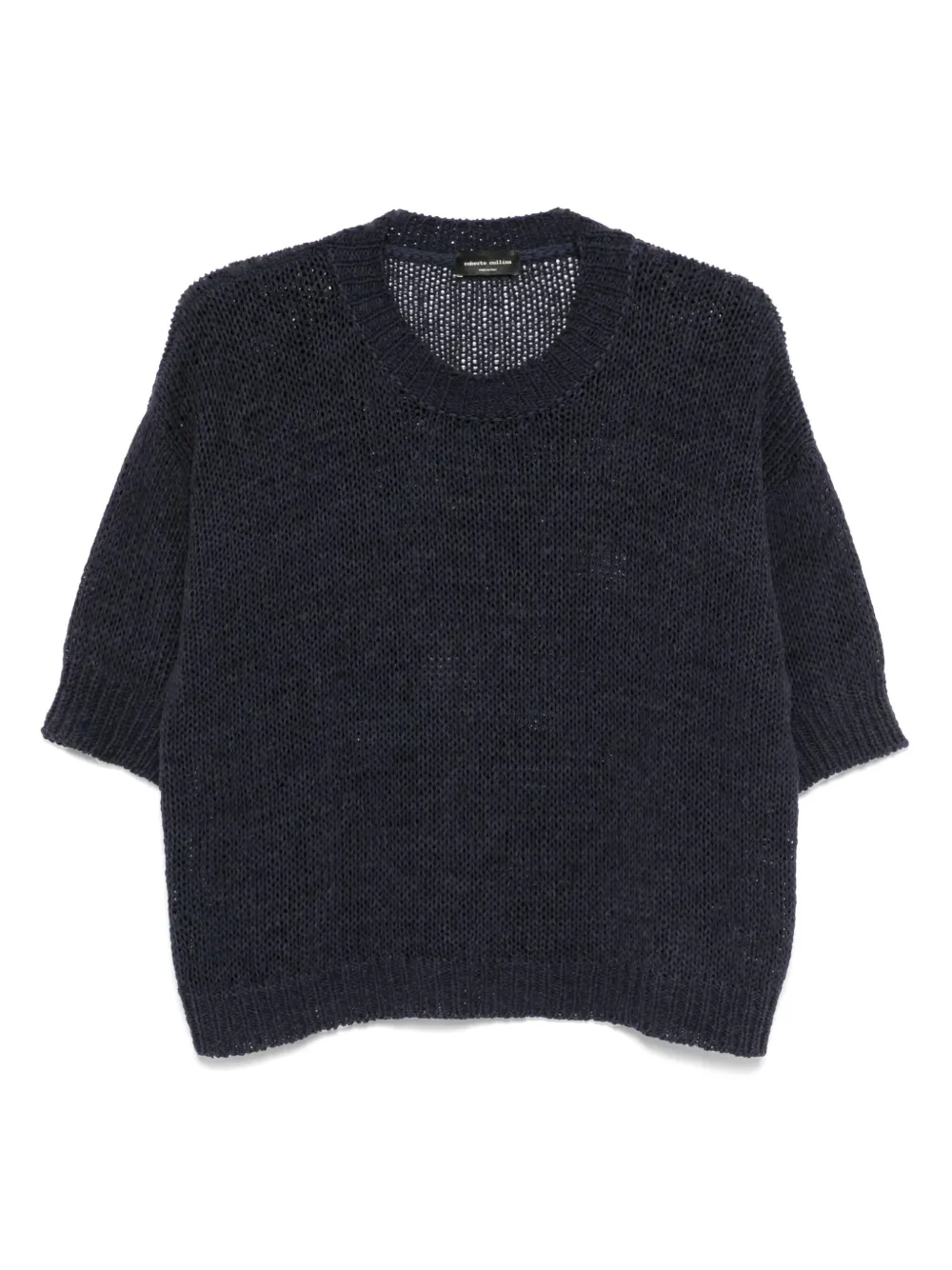 Roberto Collina T-shirt met korte mouwen Blauw