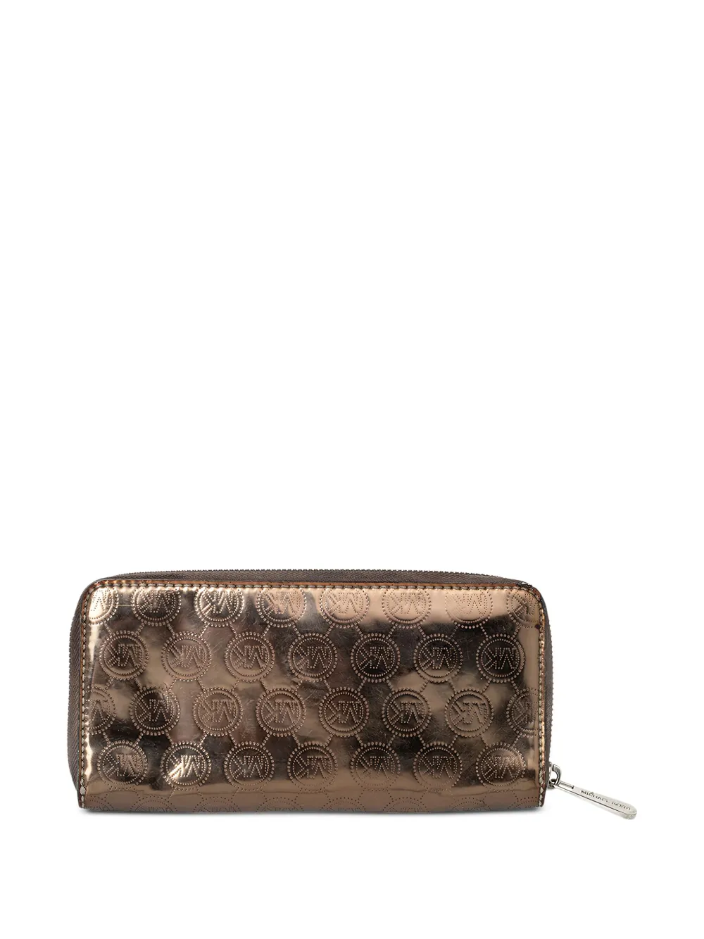 Michael Kors Vintage metallic logo-detail zip wallet | Pre-Owned | Image 2