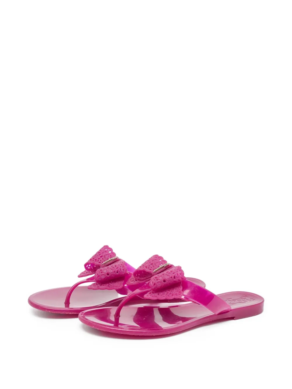 Ferragamo Pre-Owned bow-detailed sandals | Image 2