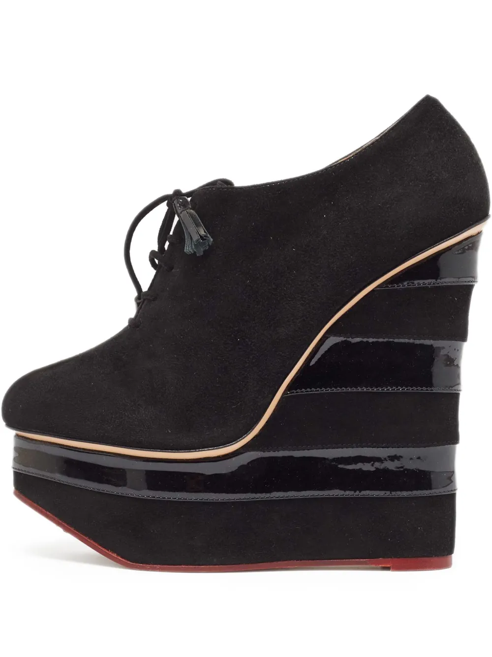 Pre-owned Charlotte Olympia  140mm Martha Pumps