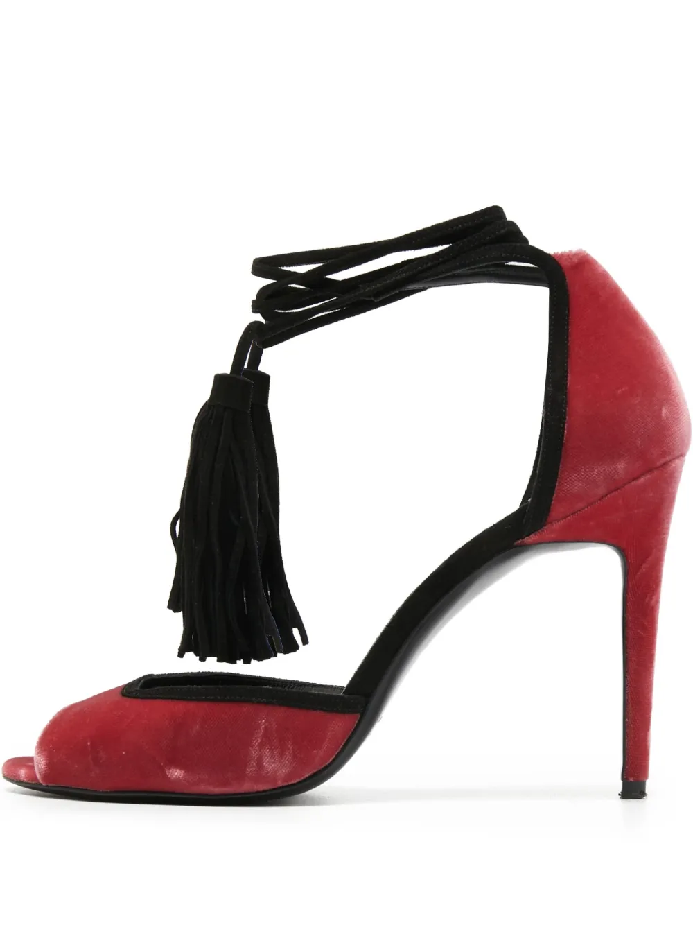 Pierre Hardy 100mm tasselled sandals | Pink | Image 1