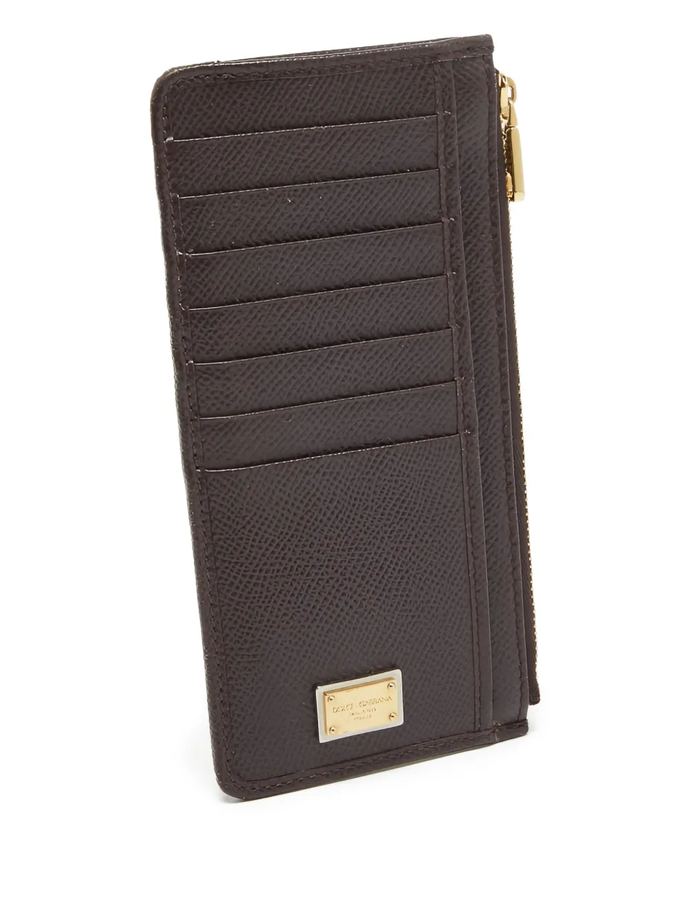 Dolce & Gabbana Pre-Owned cartera de piel  con cierre en el contorno | Image 2