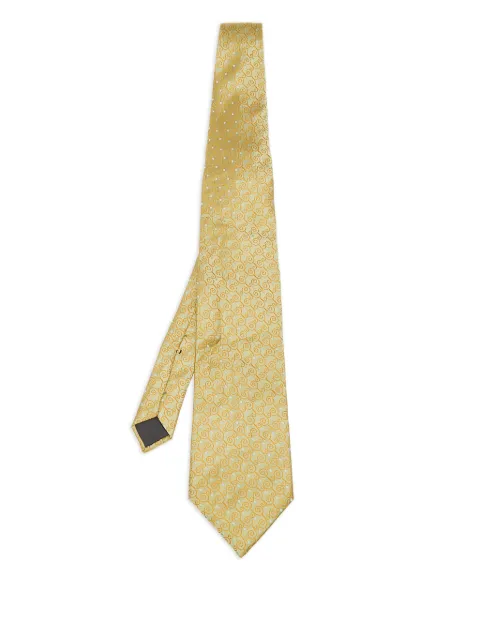 Lanvin Pre-Owned swirl-pattern tie