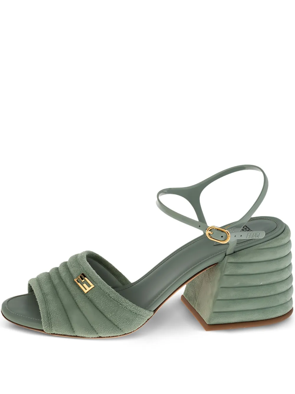 Fendi Pre-Owned 75mm Jelly sandals | Blue | Image 1
