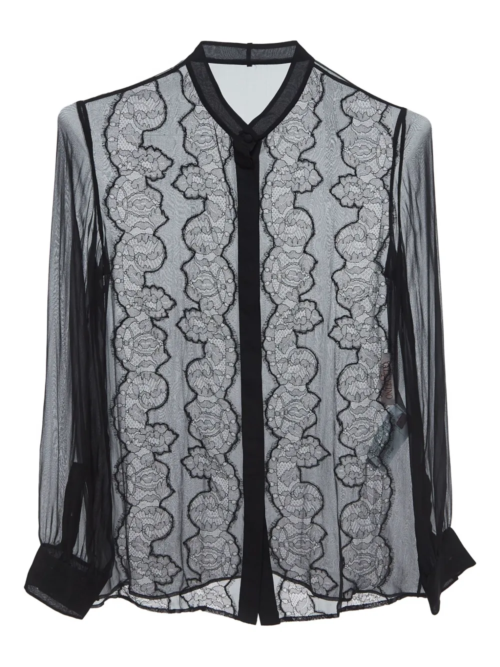 Valentino Garavani Pre-Owned Camicia a fiori - Nero