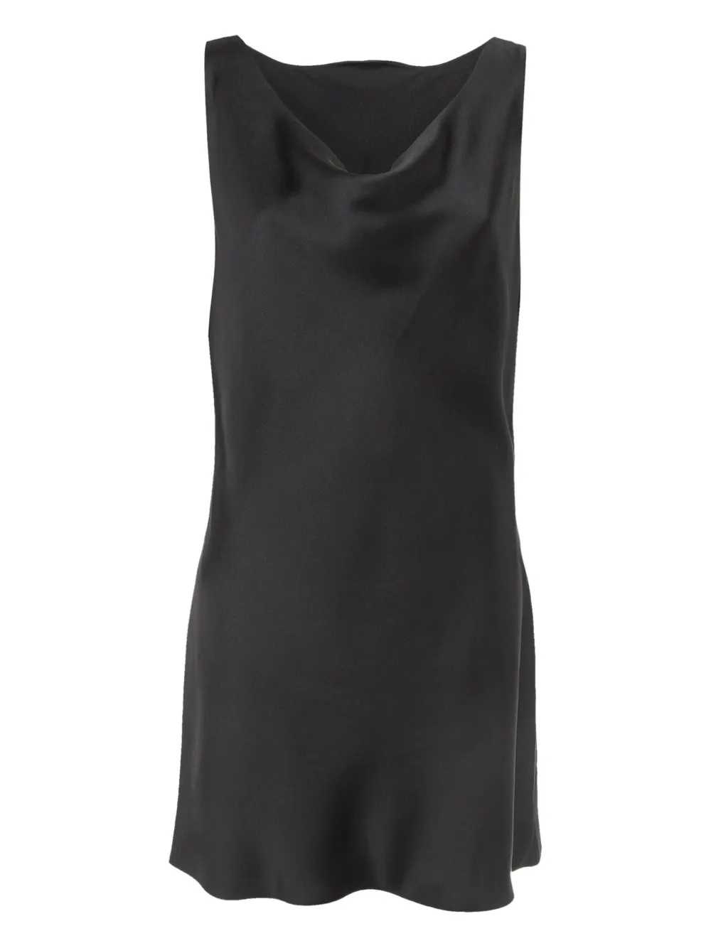 pre-owned cowl-neck slip dress
