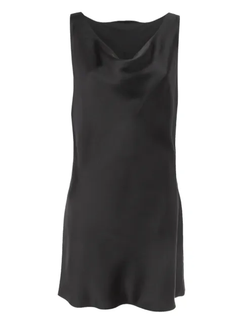 Norma Kamali Vintage pre-owned cowl-neck slip dress
